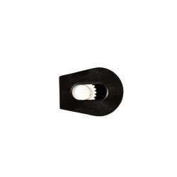 Зажим для шнура 4 мм KL цвет Чёрный + Белый (поштучно)  в Камышине