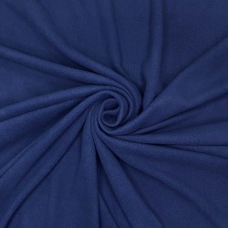 Флис Односторонний 130 гр/м2, цвет Темно-синий (на отрез)  в Камышине