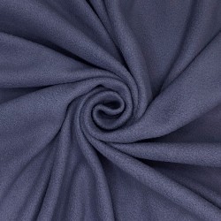 Ткань Флис Односторонний 130 гр/м2, цвет Темно-серый (на отрез)  в Камышине