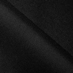 Прорезиненная ткань Оксфорд 600D ПВХ, Черный (на отрез)  в Камышине