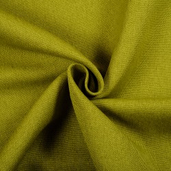Ткань Рогожка (мебельная), цвет Зелёный (на отрез)  в Камышине