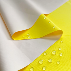 Водонепроницаемая Дышащая Мембранная ткань PU 10'000, цвет Жёлтый (на отрез)  в Камышине