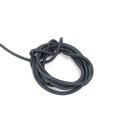 Шнур (Резинка) шляпный 3мм, цвет Серый (на отрез)  в Камышине