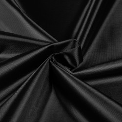 *Ткань Оксфорд 210D PU, цвет Черный (на отрез)  в Камышине