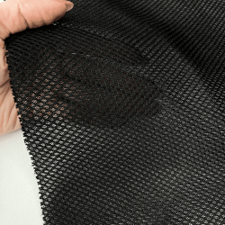Сетка 3D трехслойная Air mesh 165 гр/м2, цвет Черный (на отрез)  в Камышине